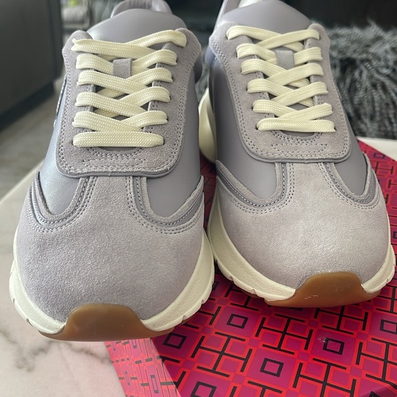 New TORY BURCH Sneakers Shoes Lavender Purple US 9.5 sale - Picture 11 of 12